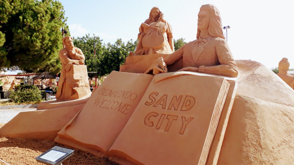 Sand City en Pêra