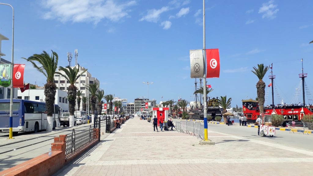 Hafenpromenade in Sousse