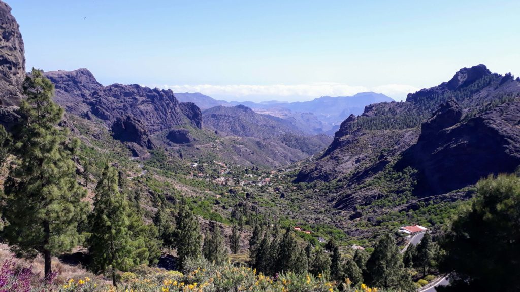 Ausblick vom Roque-Nublo-Plateau