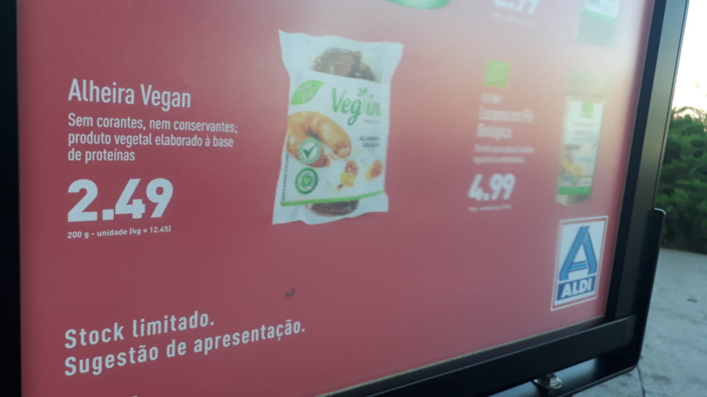 Vegane Alheira (portugiesische Wurst) von Veg In