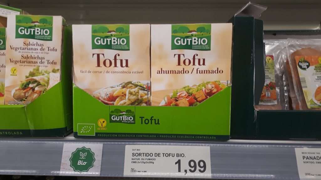 Tofu, geräuchert oder Natur