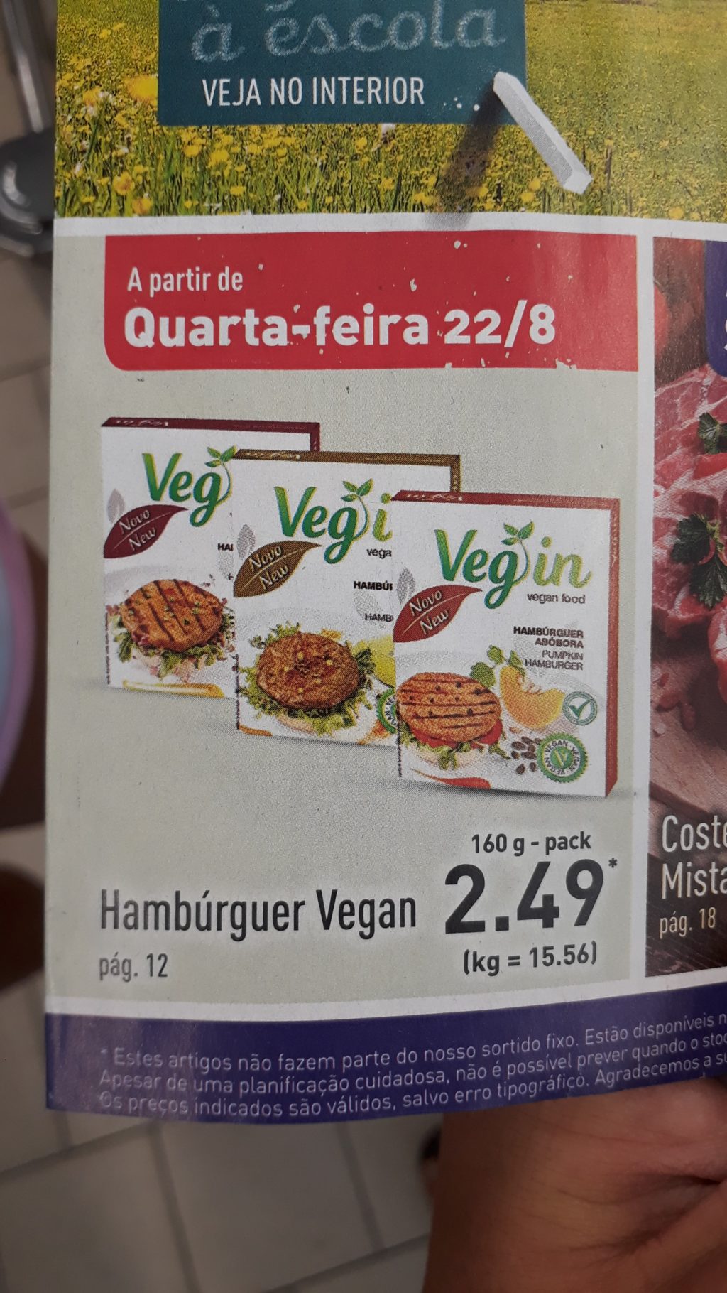 Vegane Burgerpatties von Veg In