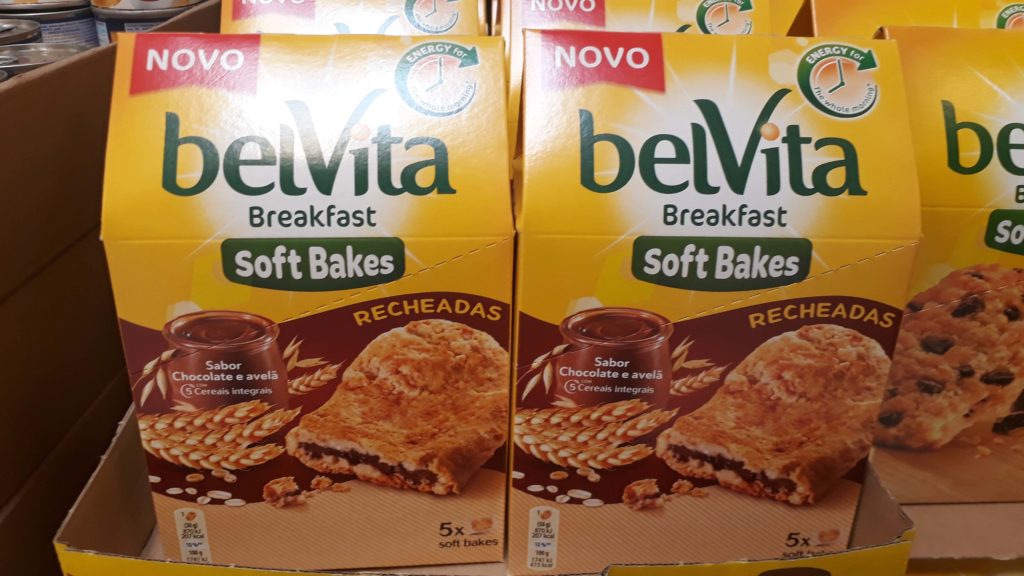 Frühstückskekse mit Schoko-Haslenussfüllung von BelVita