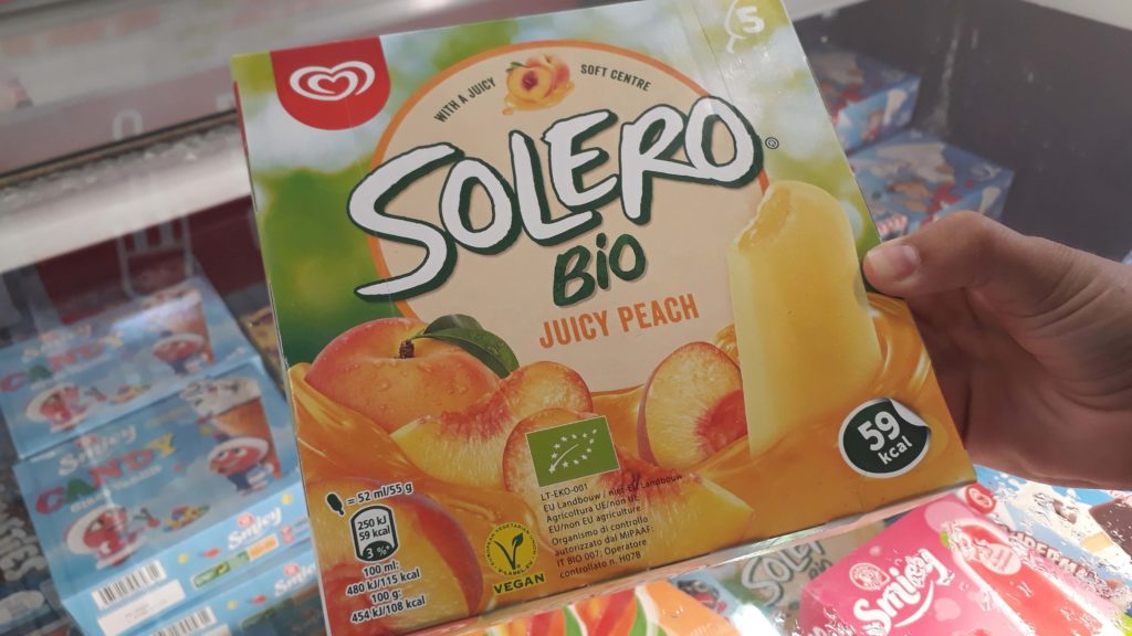 Veganes Bio-Eis von Solero