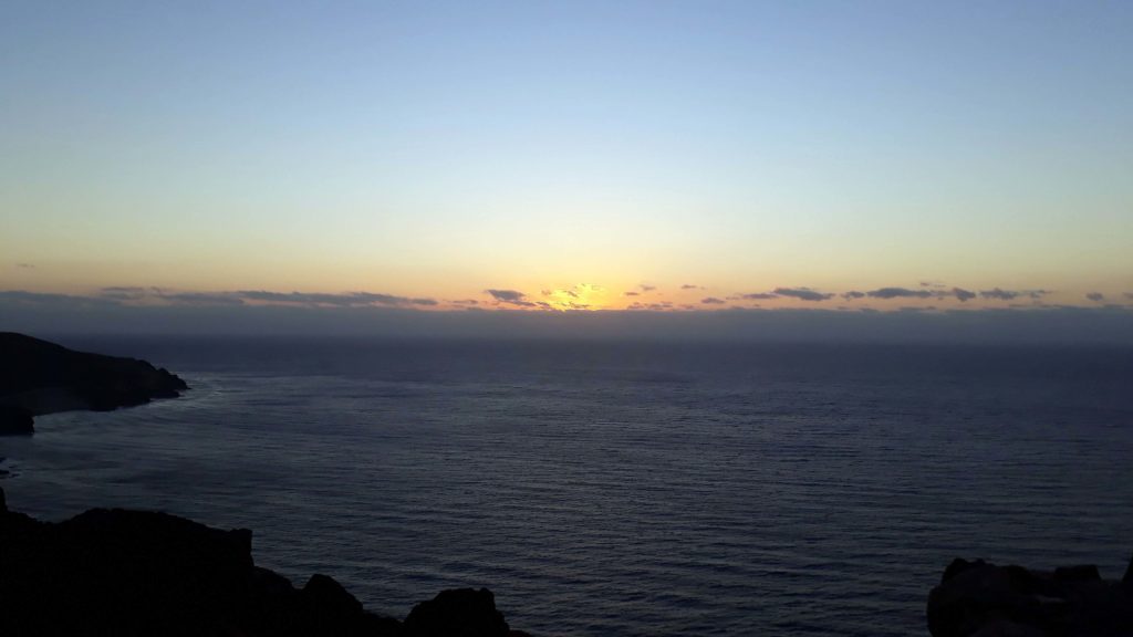 Sonnenaufgang im Naturpark Cabo de Gata