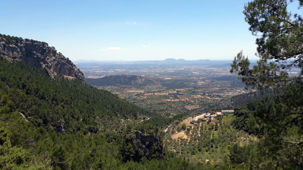 Blick vom Castell d'Alaró