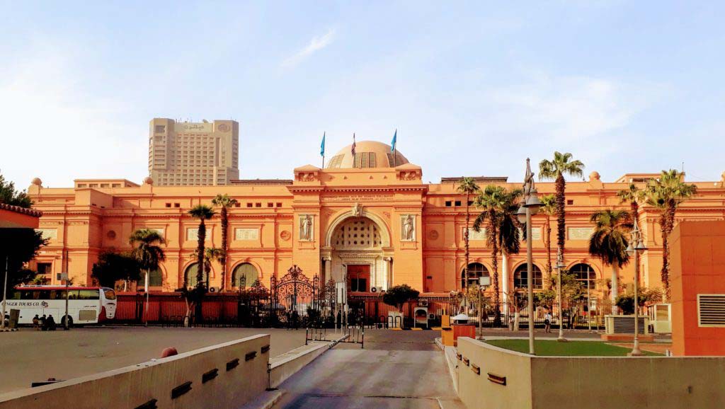 The Egyptian Museum in Cairo, the world's largest museum of ancient Egyptian art