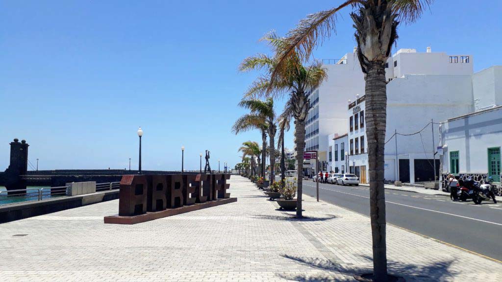 Promenade in the capital Arrecife