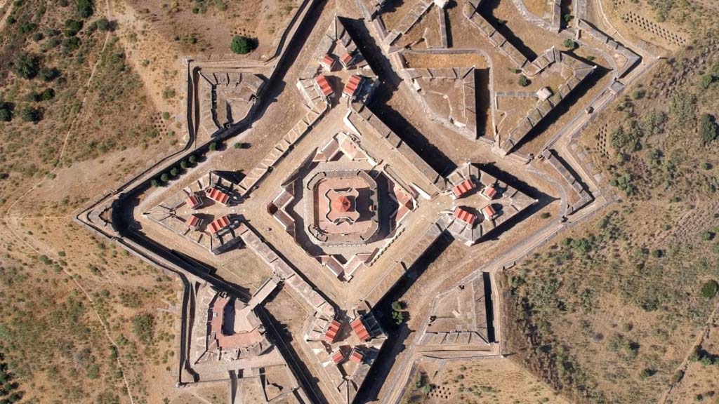 Fortress Nossa Senhora da Graça from above