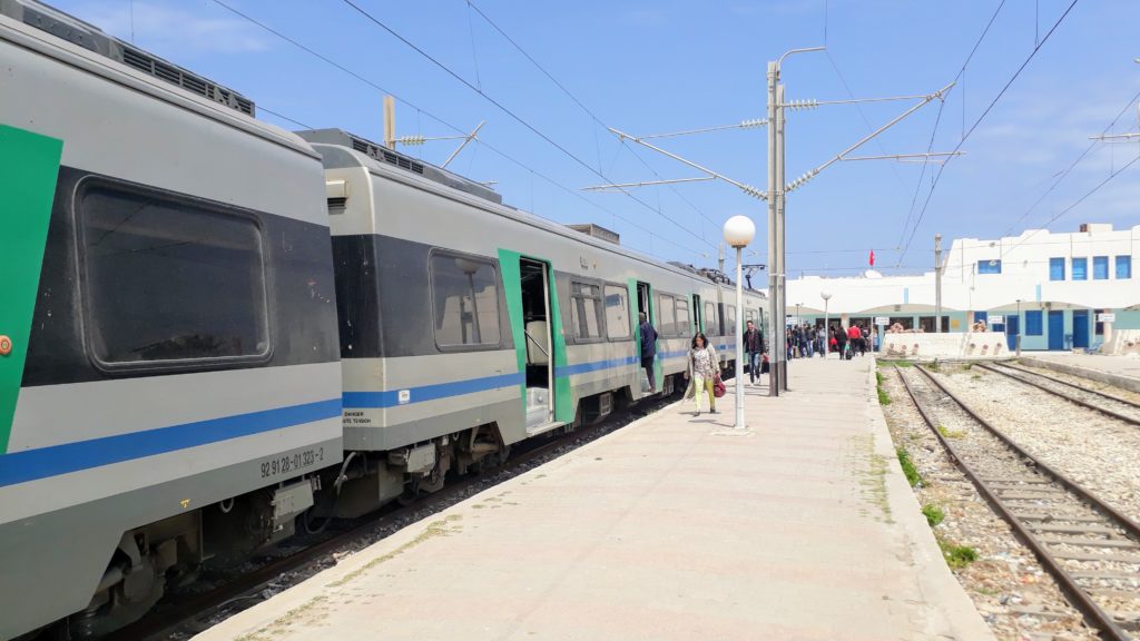 Estación de tren en Mahdía