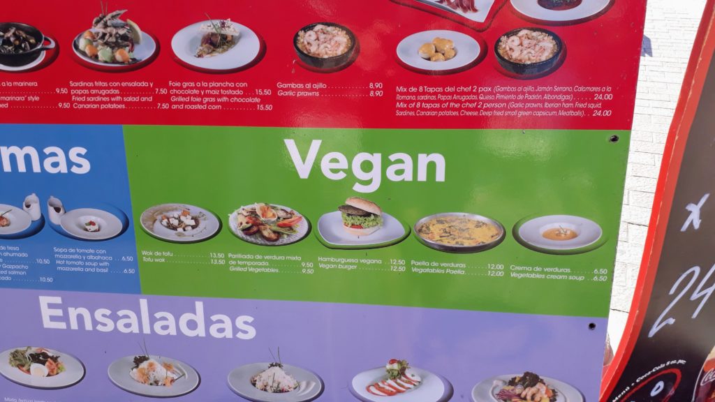 Vegano en Gran Canaria: Opciones veganas en Puerto de Mogán