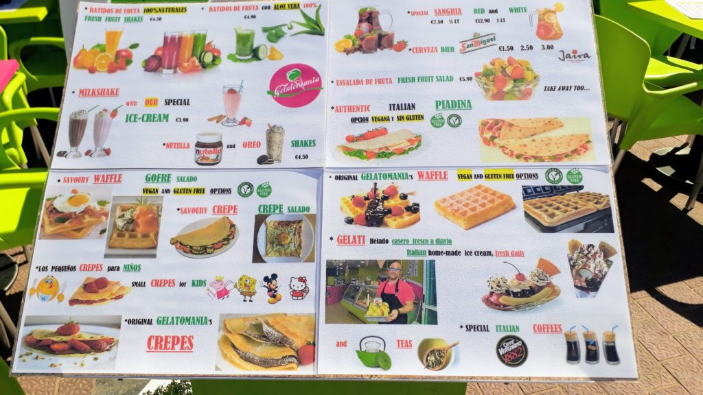 Todo tipo de opciones veganas en Puerto de Mogán en Gran Canaria
